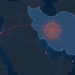 خريطة إيران ومسارات ضربة محتملة من الغرب والخليج