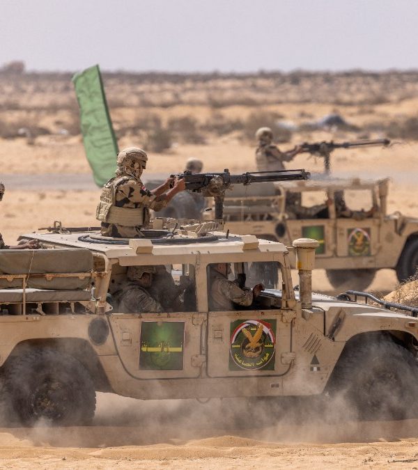 Egyptian Army soldiers during Exercise Bright Star
