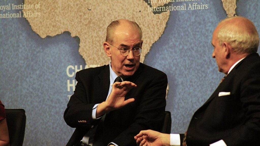 John Mearsheimer speaking at Chatham House